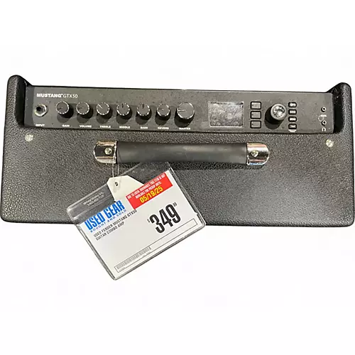 Used Fender MUSTANG GTX50 Guitar Combo Amp - musicians--Friend