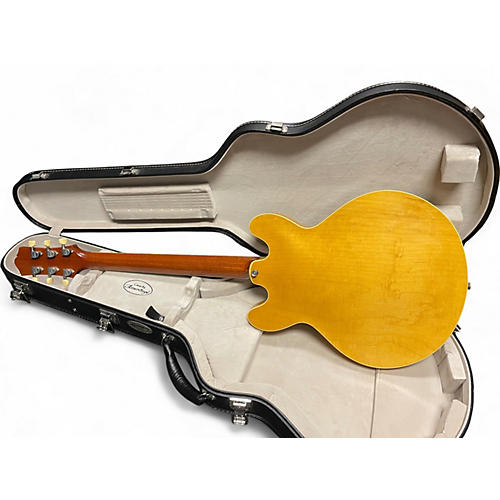 Used Collings I35 LC V Natural Hollow Body Electric Guitar Natural - musicians--Friend