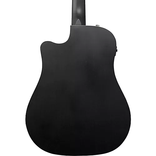Ibanez ALT20 Altstar Dreadnought Acoustic-Electric Guitar Weathered Black - musicians--Friend