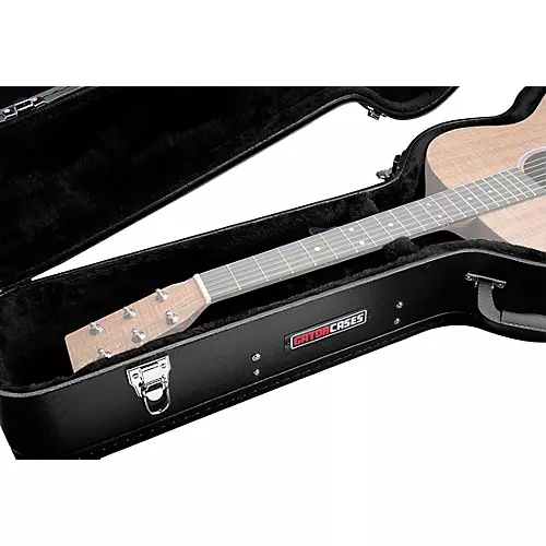 Gator Martin 000 Acoustic Guitar Wood Case Black - musicians--Friend
