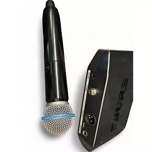 Used Shure GLXD4+ SM58 Handheld Wireless System - musicians--Friend