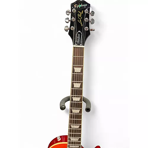 Used 2024 Epiphone Les Paul Standard 60's Quilt Top Faded Cherry Sunburst Solid Body Electric Guitar Faded Cherry Sunburst - musicians--Friend