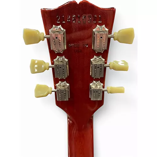 Used Gibson 1961 SG REISSUE VIBROLA TRANSLUSCENT CHERRY Solid Body Electric Guitar TRANSLUSCENT CHERRY - musicians--Friend