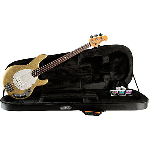 Ernie Ball Music Man StingRay Special H Electric Bass Guitar Black and Chrome - musicians--Friend