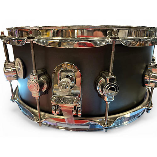 Used DW 14X6 Design Series Snare Gray Drum Gray 212 - musicians--Friend