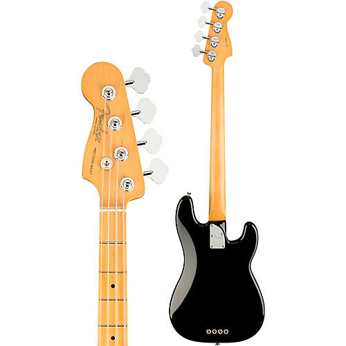 Fender American Professional II Precision Bass Maple Fingerboard Left-Handed Black - musicians--Friend