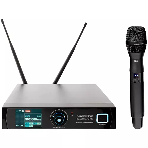 VocoPro Benchmark-HHT: True diversity PLL wireless handheld microphone system - musicians--Friend
