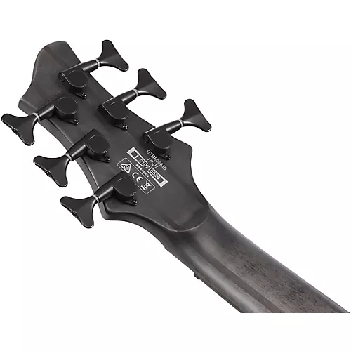 Ibanez BTB806MS 6-String Multi Scale Electric Bass Transparent Gray Flat - musicians--Friend