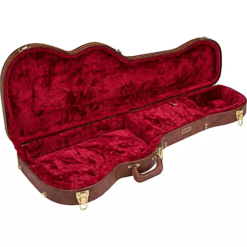 Fender Stratocaster/Telecaster Poodle Case Brown - musicians--Friend