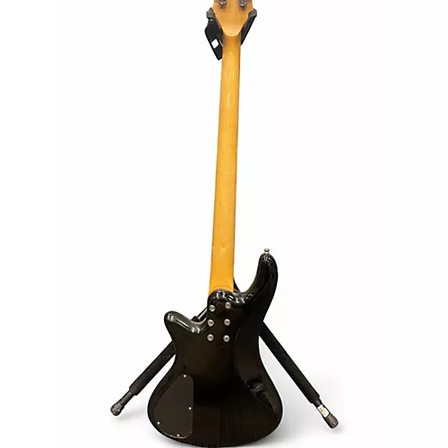 Used Schecter Guitar Research DELUXE 4 Black Electric Bass Guitar Black - musicians--Friend