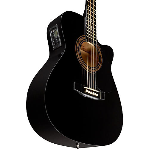 Rogue RA-090 Concert Cutaway Acoustic-Electric Guitar Mahogany - musicians--Friend