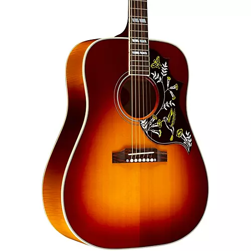 Gibson Hummingbird Standard 5A Flame Limited-Edition Acoustic-Electric Guitar Autumn Burst - musicians--Friend