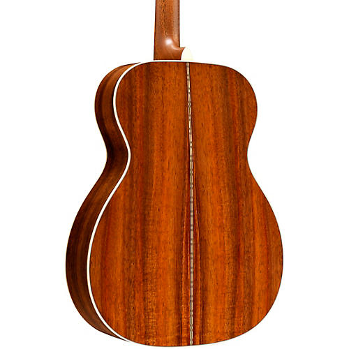 Martin Custom Shop All Flamed Koa Grand Auditorium Acoustic Guitar Natural - musicians--Friend