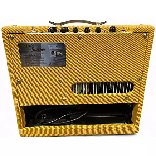 Used Fender Blues Junior Tweed Relic Tube Guitar Combo Amp - musicians--Friend