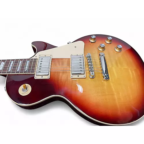 Used 2023 Gibson Les Paul Standard 1960S Neck Bourbon Burst Solid Body Electric Guitar Bourbon Burst - musicians--Friend