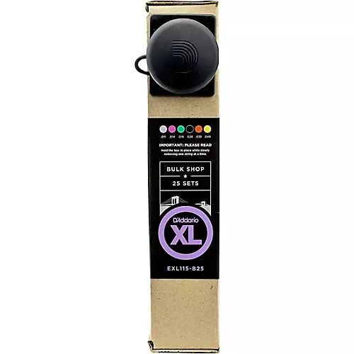 D'Addario EXL115 Blues/Jazz Bulk Pack Guitar Strings Medium - 25 Sets 25 Sets - musicians--Friend
