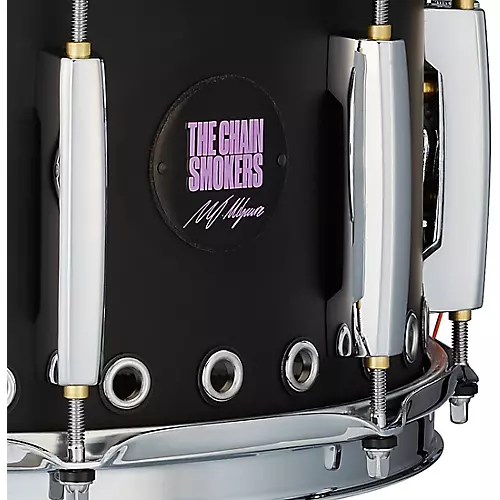 Pearl Matt McGuire Tour Edition Signature Snare 14 x 6.5 in. Matte Black - musicians--Friend