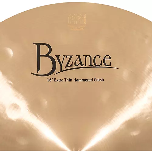 MEINL Byzance Traditional Extra Thin Hammered Crash Cymbal 16 in. - musicians--Friend