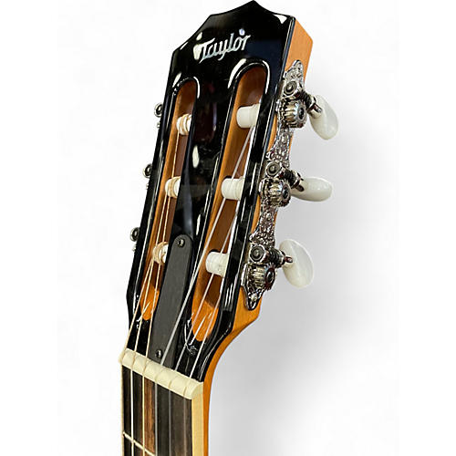 Used Taylor 814CEN Natural Classical Acoustic Electric Guitar Natural - musicians--Friend