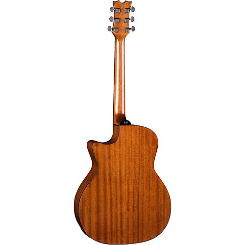 Dean Axs Exotic Gloss Spalt Maple Cutaway Acoustic-Electric Guitar Natural - musicians--Friend