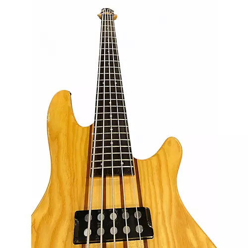 Used Ibanez SRX705 5 String Natural Electric Bass Guitar Natural - musicians--Friend