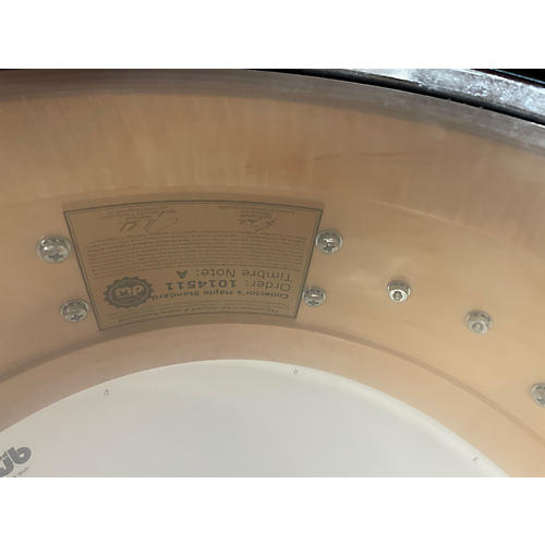 Used DW 6.5X14 COLLECTOR'S MAPLE STANDARD SATIN OIL Drum SATIN OIL 15 - musicians--Friend