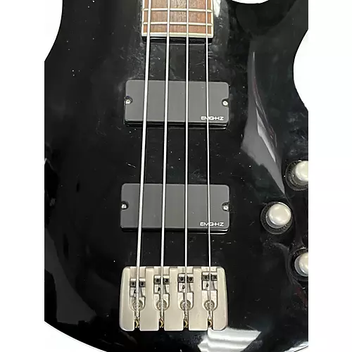 Used Schecter Guitar Research DIamond Series C4-XXX BLACK Electric Bass Guitar BLACK - musicians--Friend
