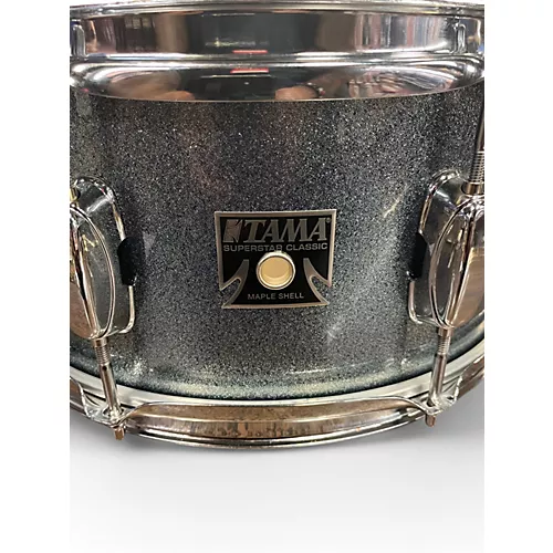 Used TAMA 14X6.5 Superstar Snare SEA BLUE SPARKLE Drum SEA BLUE SPARKLE 213 - musicians--Friend