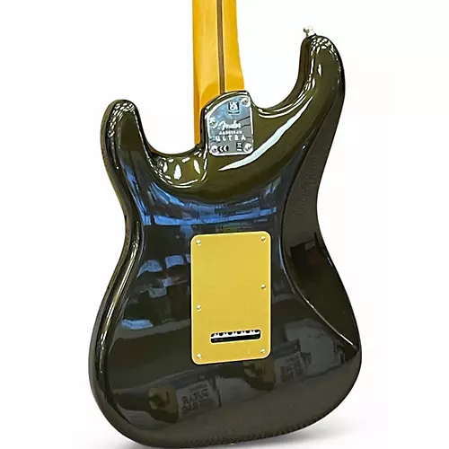 Used 2022 Fender American Ultra Stratocaster HSS Texas Tea Solid Body Electric Guitar Texas Tea - musicians--Friend