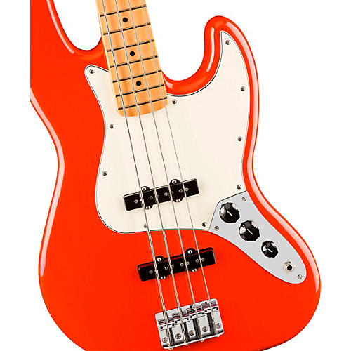 Fender Player II Jazz Bass Maple Fingerboard Polar White - musicians--Friend
