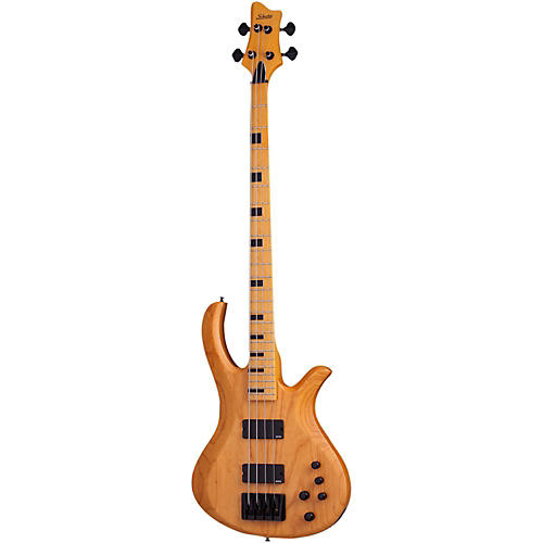 Schecter Guitar Research Riot-4 Session Electric Bass Guitar Satin Aged Natural - musicians--Friend