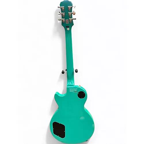 Used Epiphone Les Paul Studio Seafoam Green Solid Body Electric Guitar Seafoam Green - musicians--Friend
