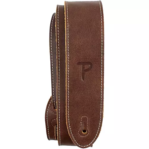 Perri's Suede Leather Guitar Strap Sandalwood 2 in. - musicians--Friend