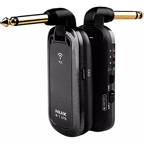 NUX B-1 LITE 2.4GHz Guitar Wireless System Black - musicians--Friend