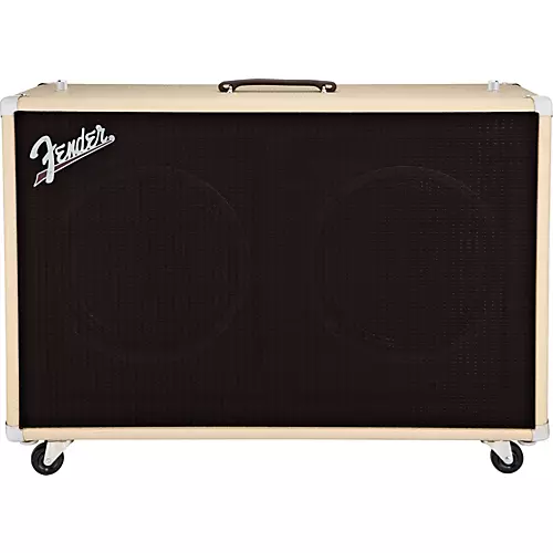 Fender Super-Sonic 60 60W 2x12 Guitar Speaker Cabinet Blonde Straight - musicians--Friend