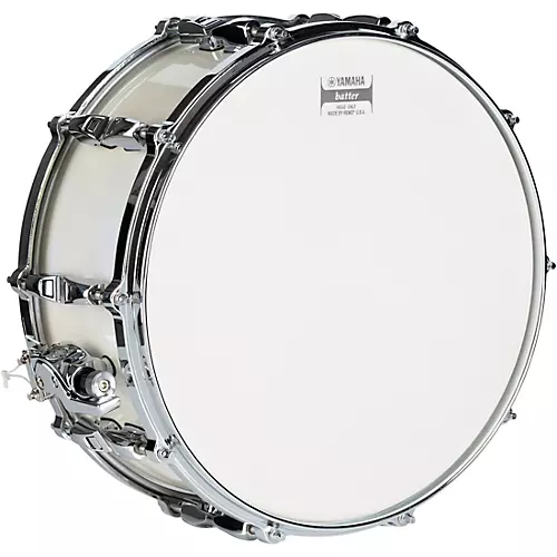 Yamaha Absolute Hybrid Maple Snare Drum 14 x 6 in. Polar White - musicians--Friend