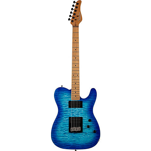 Schecter Guitar Research PT Pro Transparent Blue Burst - musicians--Friend