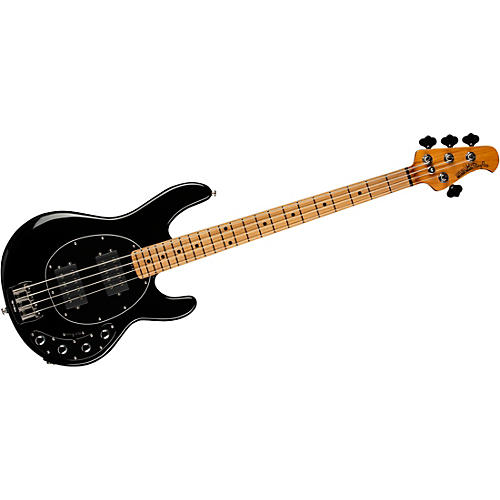 Ernie Ball Music Man StingRay Special HH Electric Bass Guitar Black and Chrome - musicians--Friend