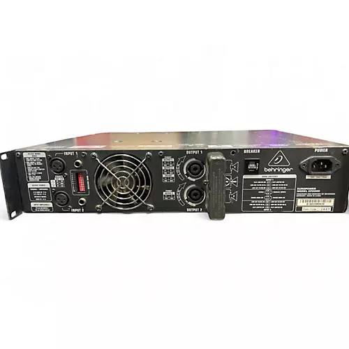 Used Behringer EUROPOWER EP2000 Power Amp - musicians--Friend