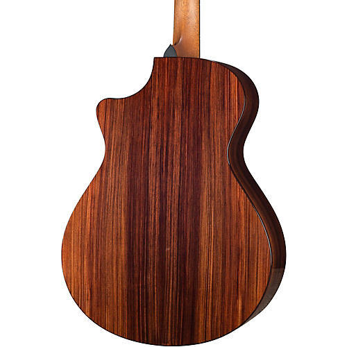 Breedlove Premier Redwood-East Indian Rosewood Concerto CE Acoustic-Electric Guitar Edge Burst - musicians--Friend