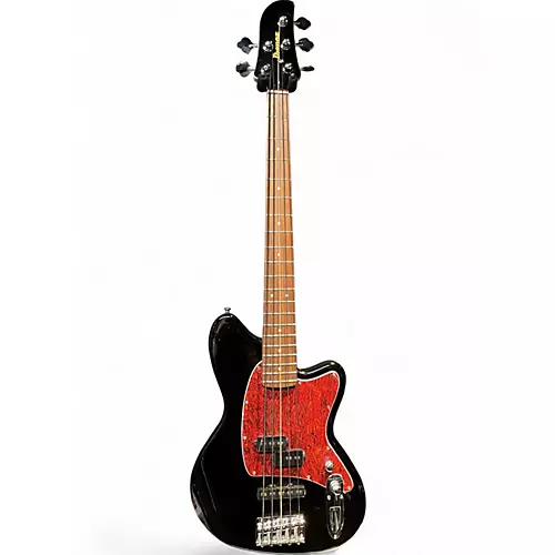 Used Ibanez TMB105 Black Electric Bass Guitar Black - musicians--Friend