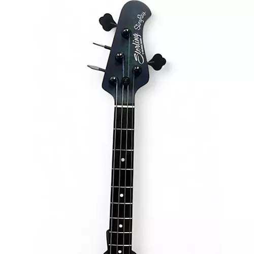 Used Sterling by Music Man stingray 34PB Blue Electric Bass Guitar Blue - musicians--Friend
