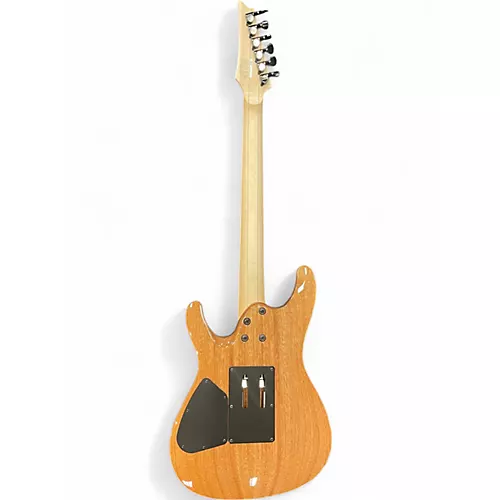 Used Ibanez Prestige S6570BWE Natural Solid Body Electric Guitar Natural - musicians--Friend
