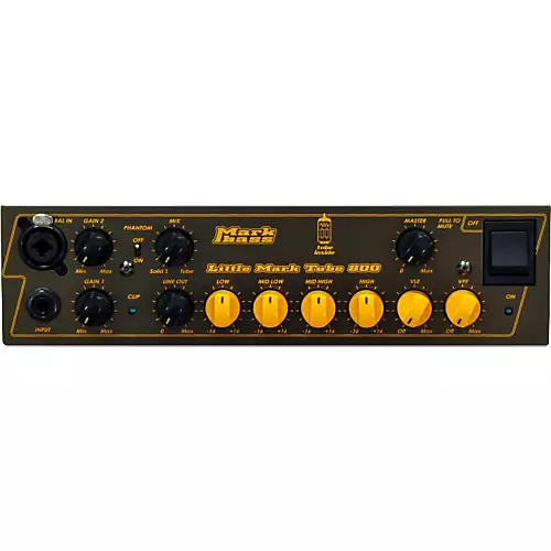 Markbass Little Mark Tube 800 Bass Amp Head - musicians--Friend