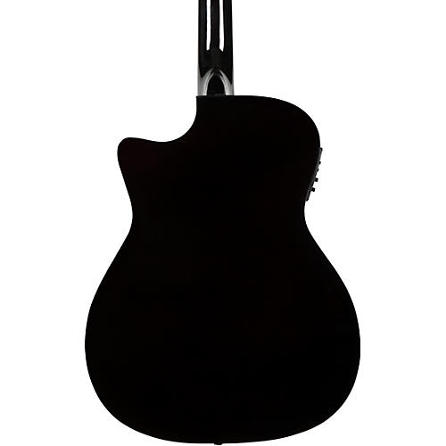 Rogue RA-090 Concert Cutaway Acoustic-Electric Guitar Mahogany - musicians--Friend