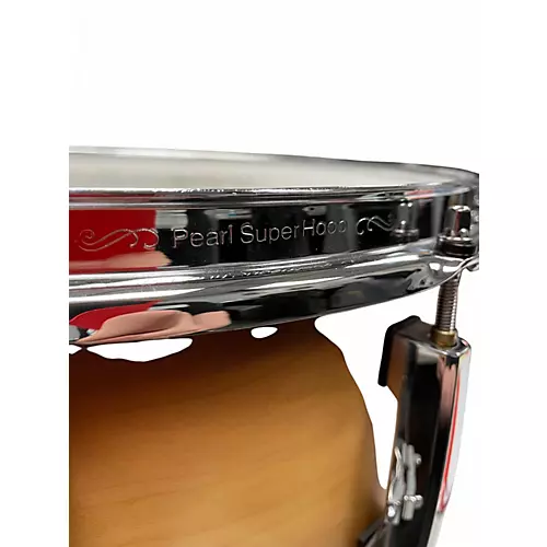 Used Pearl 14in MASTERS MAPLE COMPLETE SATIN NATURAL Drum SATIN NATURAL 33 - musicians--Friend