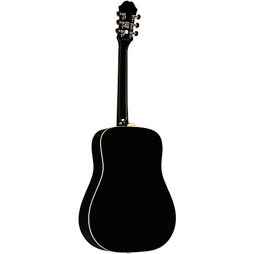 Epiphone Hummingbird Studio Acoustic-Electric Guitar Ebony - musicians--Friend
