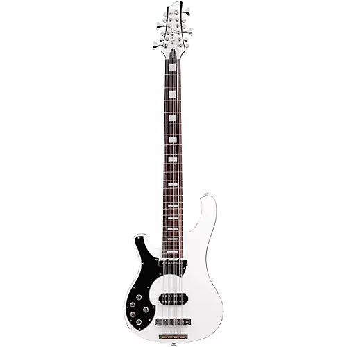 Schecter Guitar Research Stargazer-12 LH 12-String Electric Bass Gloss White - musicians--Friend