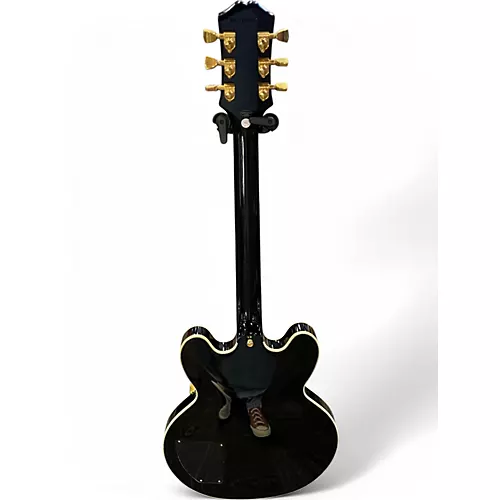 Used Epiphone BB King Lucille Black Hollow Body Electric Guitar Black - musicians--Friend