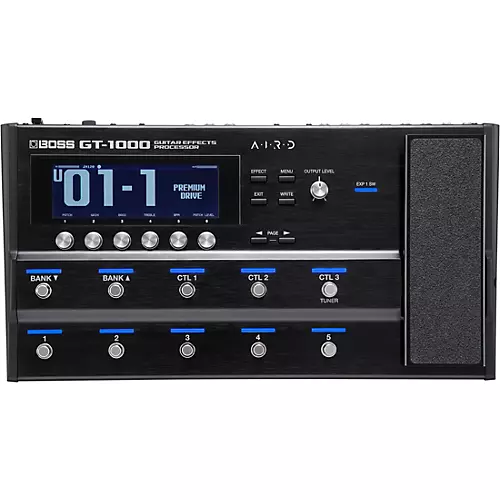 BOSS GT-1000 Multi-Effects Guitar Pedal With Free Accessory Bundle - musicians--Friend